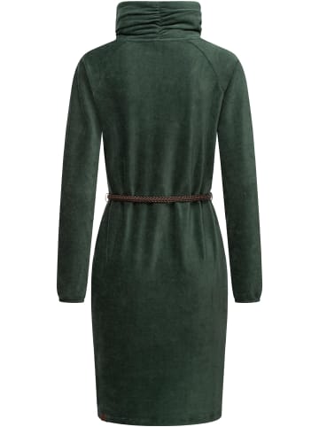 ragwear Sweatkleid Belita in Pine Green