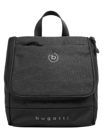 Bugatti Kulturtasche UNIVERSUM Kunstfaser in schwarz