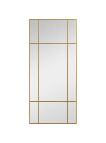 HOMCOM Wandspiegel-90L x 2B x 60H cm-Gold