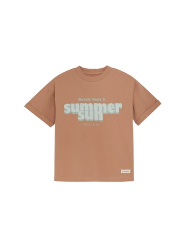 enfant Rundhalsshirt ENT-shirt SS in Braun