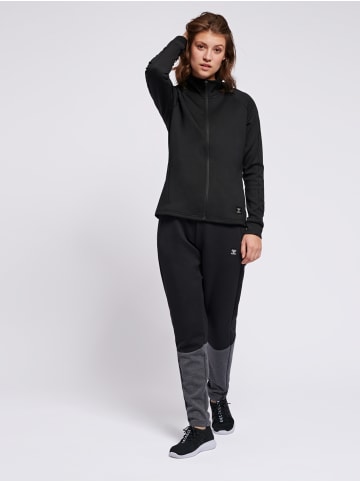 Hummel Reißverschluss Jacke Raglanärmel Hmlessi Damen in BLACK