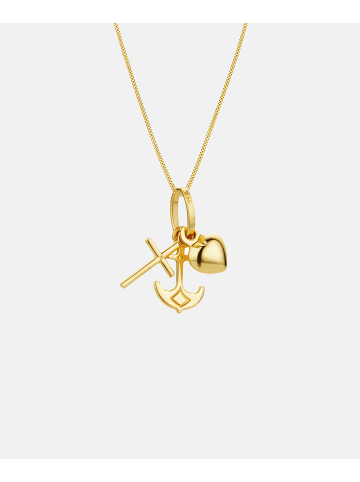Diamant L'éternel Halskette aus 585 Gelbgold