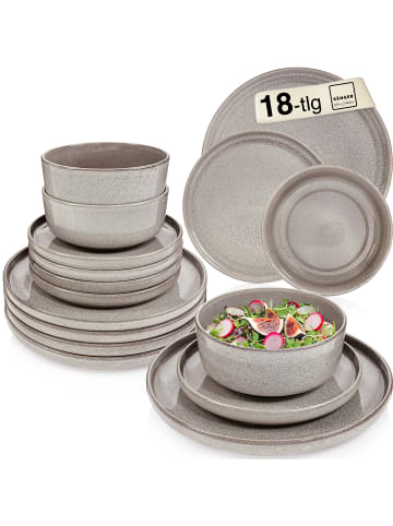 Sänger Tafelservice Kairo Clay - 18 teilig aus Steingut