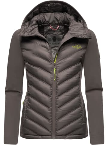 Navahoo Übergangsjacke Nimm Mich Mit in Dark Grey