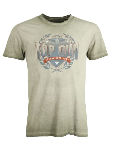 TOP GUN T-Shirt TG20201034 in olive