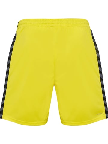 Hummel Sportshorts "Hmlauthentic Pl Shorts" in Gelb