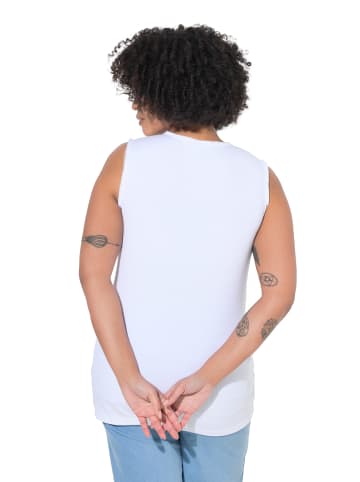 Angel of Style Strick-Top in schneeweiß