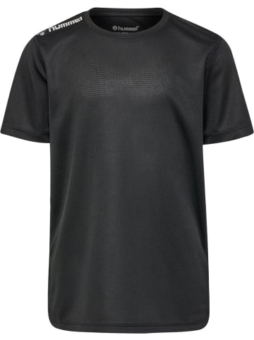 Hummel Shirt "Hmlrun Jersey S/S Kids" in Schwarz