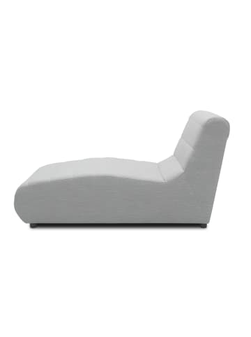 58 aufm Kessel GARTENLOUNGE Longchair Boudicca 73x80x152 mit Outdoorbezug in silber