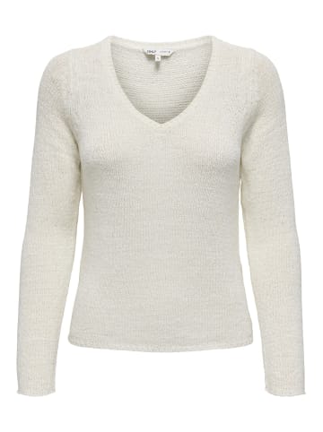 ONLY Strickpullover in Cloud Dancer