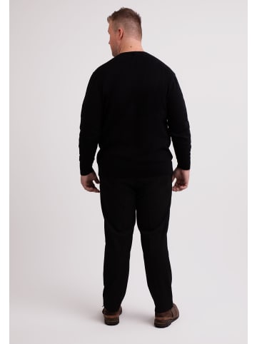 CASH-MERE.CH Rundhals Pullover in Schwarz