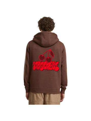 Mister Tee Hoodie "Bold Cherries Hoody" in Braun