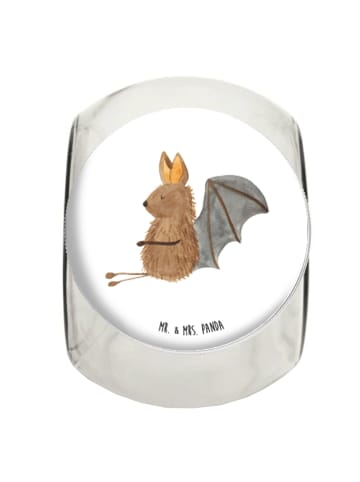 Mr. & Mrs. Panda glas für tee Fledermaus Sitzen ohne Spruch in Weiß