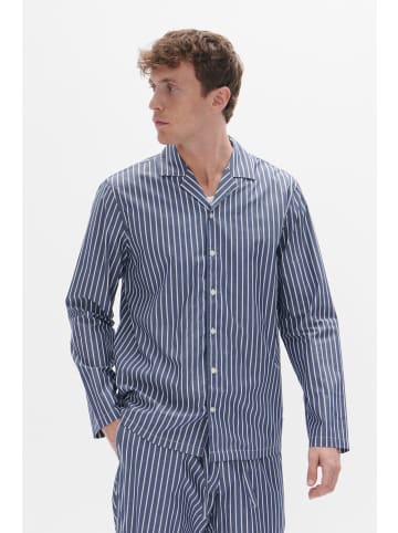 Matinique Langarm - Hemd MAemerson Gerade Passform in Dark Navy
