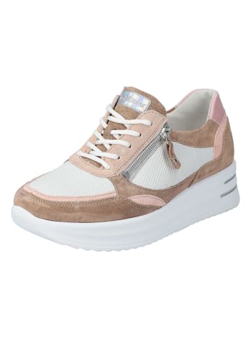 WALDLÄUFER Lowtop-Sneaker in nougat/candy/skin