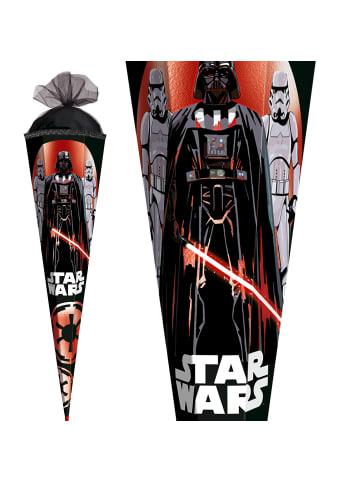 ROTH Schultüte groß Star Wars 85 cm, Glanzfolie in Schwarz