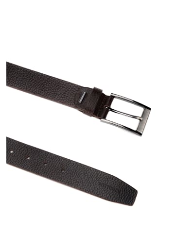 Wittchen Leather belt in Dark brown