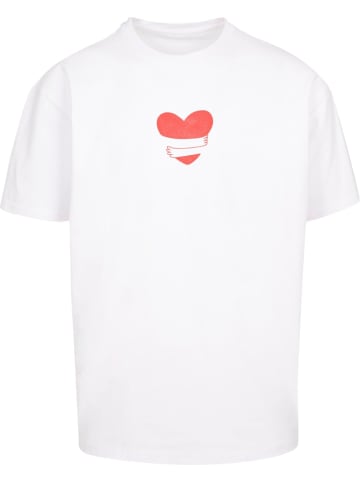 Merchcode T-Shirt in Weiß