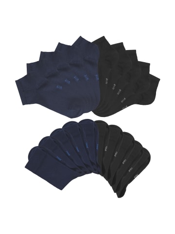 H.I.S Basicsocken in 10x marine, 10x schwarz