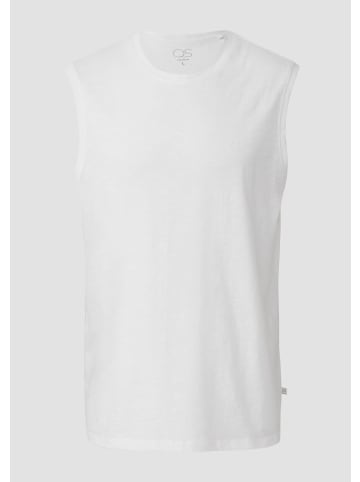 QS T-Shirt in 0100_weiß