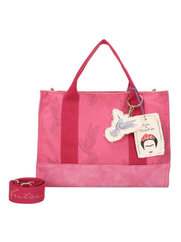 Fritzi aus Preußen Fritzi x Frida Kahlo Shopper Tasche 40 cm in pinki