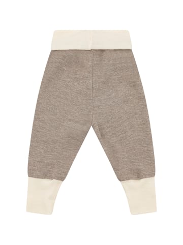 comazo earth Baby Hose mit Wolle-Seide in Nougat-Melange