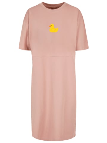 F4NT4STIC Oversized Kleid Ente Gelb in duskrose