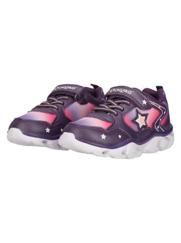 Zigzag Sneaker Saserta in 4411 Grape Compote