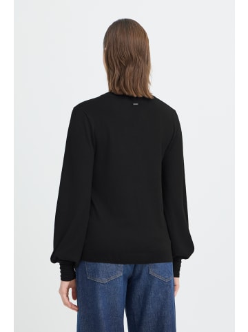 Pulz Langarm PZSARA Regular fit in Black Beauty