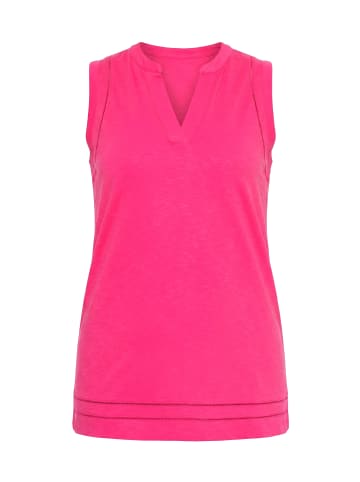 MIAMODA Strick-Top in hibiskuspink