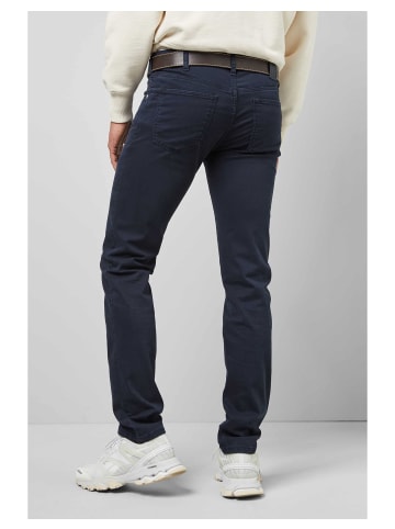 Meyer Chinohose M5 Slim in MARINE