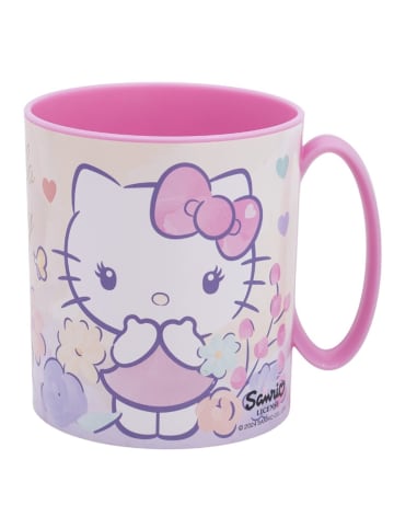 Hello Kitty Becher Mikrowellengeeigneter Kunststoffbecher 390ml