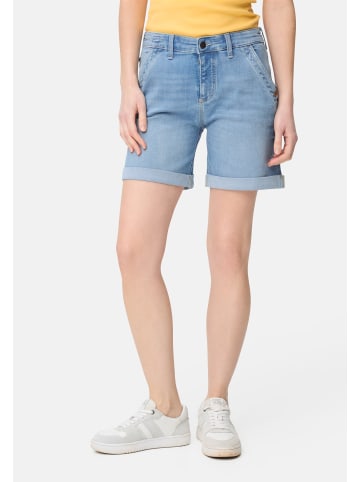 Camel Active Bermuda Shorts aus einem Baumwollmix in Hellblau