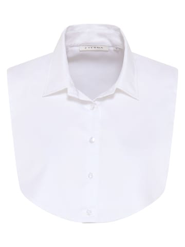 Eterna Einsteckkragen aus Satingewebe in Weiß