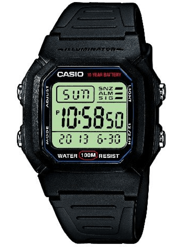 Casio Uhr in Schwarz