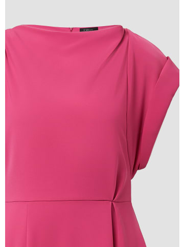 s.Oliver BLACK LABEL Kleid lang in Pink