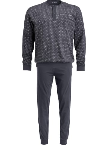 REDBEST Single-Jersey Schlafanzug in graphit