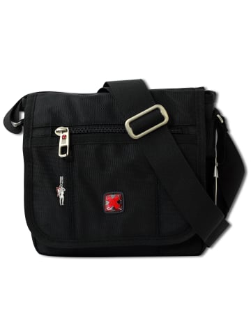 Travel n meet Messenger Bag, Schultertasche Polyester ca. 20cm breit ca. 20cm hoch