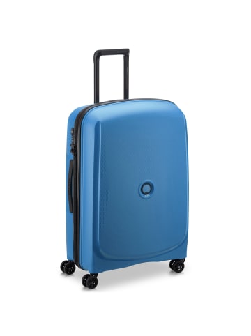 Delsey Belmont Plus 4-Rollen Trolley 71 cm in zink blau