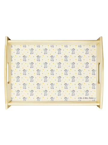 Mr. & Mrs. Panda Tablett Elefant Biene ohne Spruch in Gelb