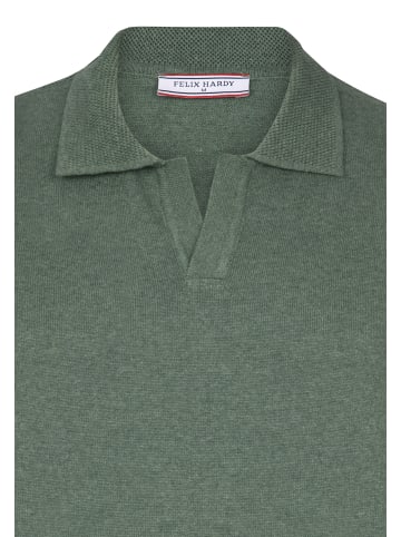 Felix Hardy Pullover in Grün-Braun