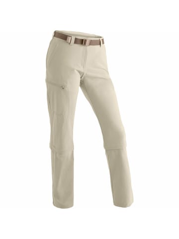 Maier Sports Zip-Hose Arolla in Braun