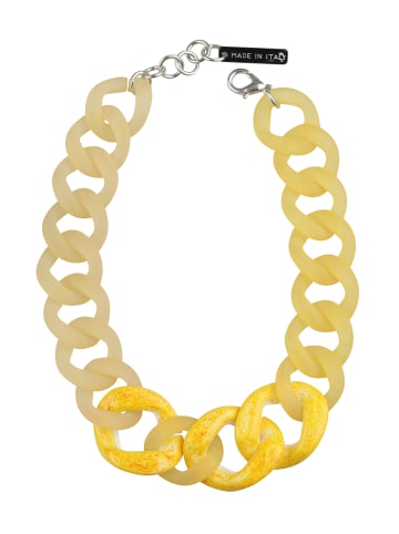 collezione alessandro Kurze Kette " Milano " in gelb