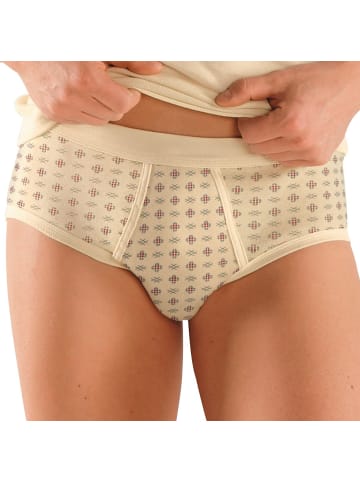 Con-ta Baumwolle, Feinripp Slip 2er-Pack in sand