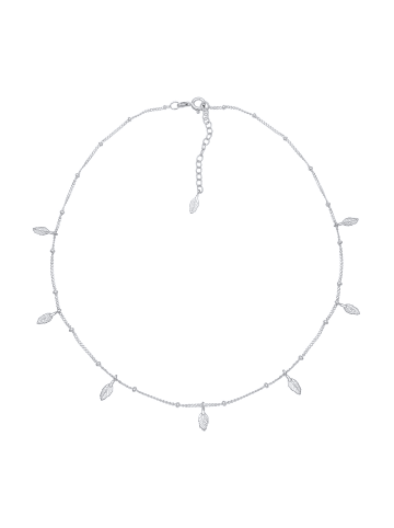 Elli Halskette 925 Sterling Silber Boho, Feder in Silber