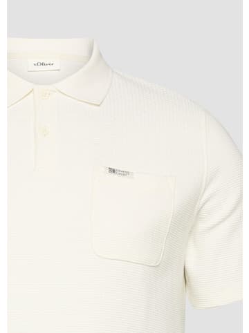 s.Oliver Polo-Shirt in 0200_creme