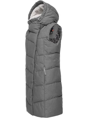 ragwear Steppweste Pavla Vest in Grey