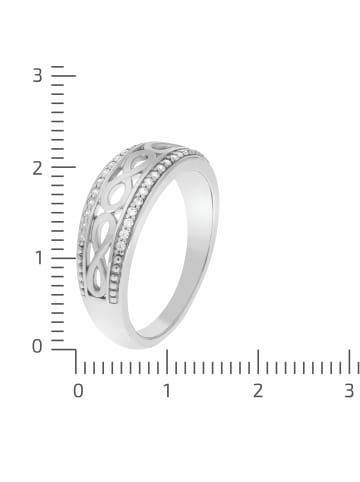 Zeeme Ring für Damen in silber