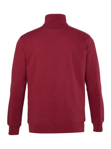 Men Plus Sweatshirt in burgunderrot