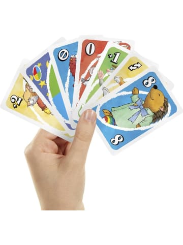 Mattel UNO Junior Leo Lausemaus Kartenspiel in bunt